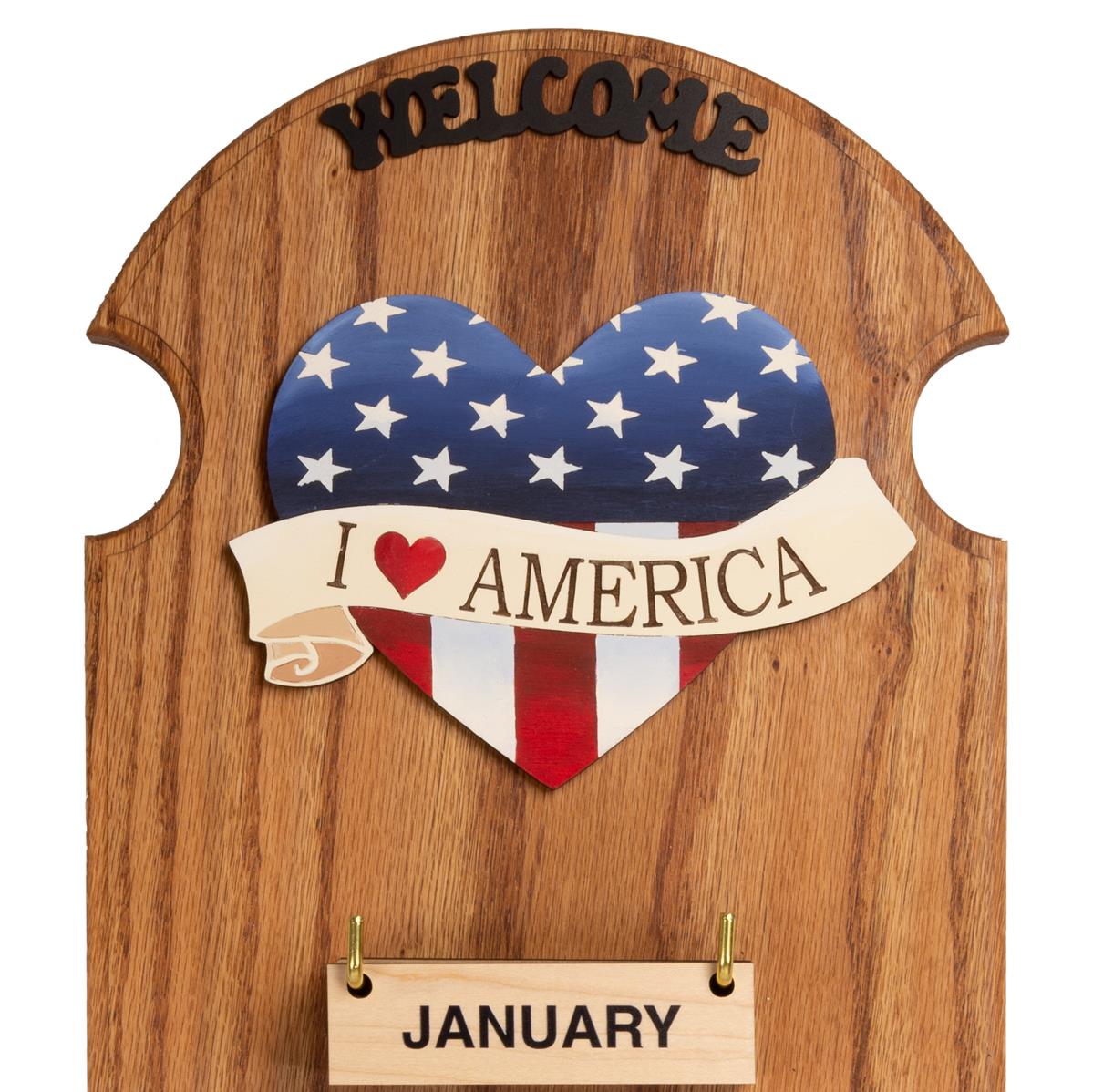 Americana
Wooden Perpetual Calendar